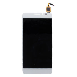 Дисплей Alcatel One Touch 6043D Idol X+ в сборе с тачскрином (белый)