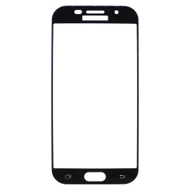 Защитное стекло Samsung A520F Galaxy A5 (2017) (полное покрытие) (черное)