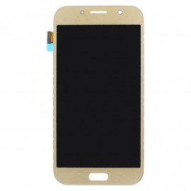 Дисплей Samsung A720F Galaxy A7 (2017) в сборе с тачскрином (золотой) (AMOLED)