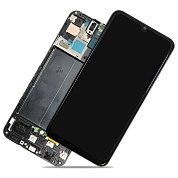 Дисплей Samsung A505F Galaxy A50 модуль с рамкой и тачскрином (черный) -ОРИГИНАЛ-