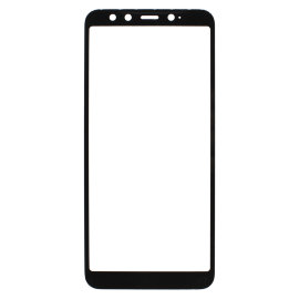 Защитное стекло Xiaomi Mi A2 (полное покрытие) (черное) (без упаковки)