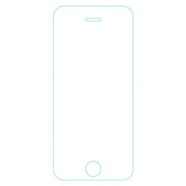 Защитное стекло Apple iPhone 5 (без упаковки)