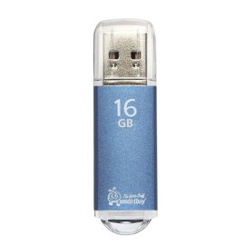 Флэш накопитель USB 16GB Smart Buy V-Cut (синий)
