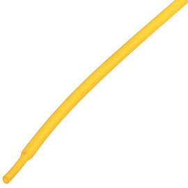Термоусадочная трубка REXANT 1.5/0.75мм 1м (желтая)