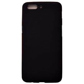 Чехол силиконовый матовый OnePlus 5 (черный)