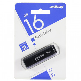 Флэш накопитель USB 16Gb Smart Buy LM05 (USB 3.0) (черный)