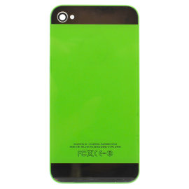 Задняя крышка Apple iPhone 4 (дизайн Apple iPhone 5) (зеленая)