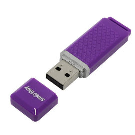 Флэш накопитель USB 64Gb Smart Buy Quartz (фиолетовый)