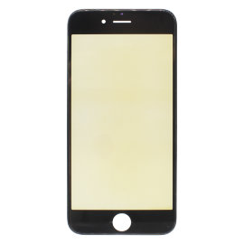 Стекло Apple iPhone 6S в сборе с рамкой (черное)