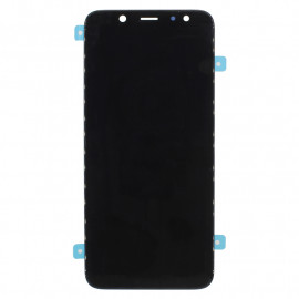 Дисплей Samsung A600F Galaxy A6 (2018) в сборе с тачскрином (черный) (AMOLED)