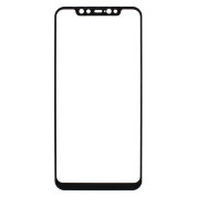 Защитное стекло Xiaomi Mi8 (полное покрытие) (черное) (без упаковки)