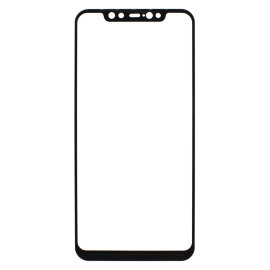 Защитное стекло Xiaomi Mi8 (полное покрытие) (черное) (без упаковки)