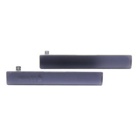 Заглушки (USB/MicroSD) Sony D5803 Xperia Z3 Compact (черные)