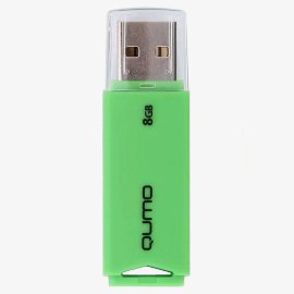Флэш накопитель USB 8Gb Qumo Tropic (зеленая)
