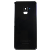 Задняя крышка Samsung A530F Galaxy A8 (2018) (черная) (премиум)