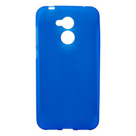 Чехол силиконовый матовый Huawei DLI-AL10 (синий)
