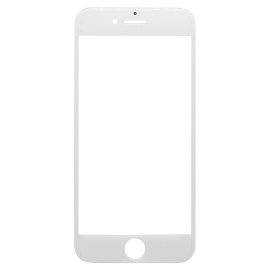 Стекло Apple iPhone 7 в сборе с рамкой и OCA пленкой (белое)