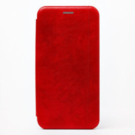 Чехол книжка BC002 Xiaomi Redmi Note 8 (открытие в бок) (красный)