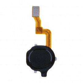 Шлейф Oppo A31 сканер отпечатка пальцев в сборе с толкателем (черный)