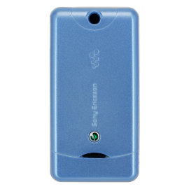 Корпус Sony Ericsson W205i (голубой)