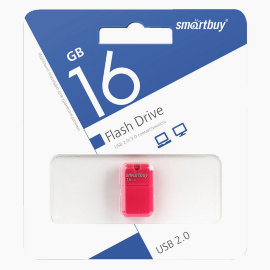 Флэш накопитель USB 16Gb Smart Buy ART (розовый)