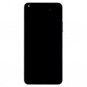 Дисплей Xiaomi Mi 11 Lite модуль с рамкой и тачскрином (черный) -ОРИГИНАЛ-
