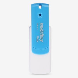 Флэш накопитель USB 16Gb Smart Buy Diamond (синий)