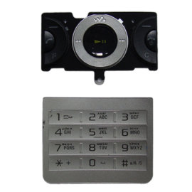 Клавиатура Sony Ericsson W205i комплект (черная)