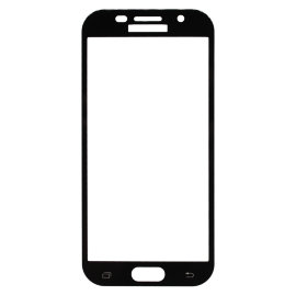 Защитное стекло Samsung A520F Galaxy A5 (2017) (полное покрытие) (черное) (без упаковки)