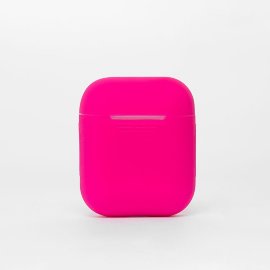 Чехол силиконовый Apple AirPods (розовый)