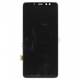 Дисплей Samsung A730F Galaxy A8 plus (2018) в сборе с тачскрином (черный) -ОРИГИНАЛ-