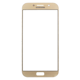 Стекло Samsung A720F Galaxy A7 (2017) (золотое)