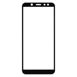 Защитное стекло Samsung A600F Galaxy A6 (2018) (полное покрытие) (черное) (без упаковки)