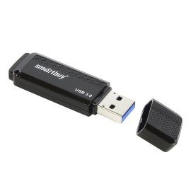 Флэш накопитель USB 32Gb Smart Buy Dock (черный)