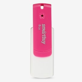 Флэш накопитель USB 8Gb Smart Buy Diamond (розовый)