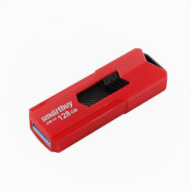 Флэш накопитель USB 128Gb Smart Buy STREAM (красный)