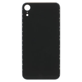 Задняя крышка Apple iPhone XR (стекло) (черная)