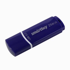 Флэш накопитель USB 256Gb Smart Buy Crown (синий)