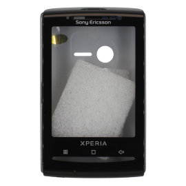 Корпус Sony Ericsson X10i Xperia mini (серебристый)