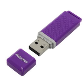 Флэш накопитель USB 4GB Smart Buy Quartz (фиолетовый)
