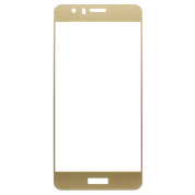 Защитное стекло Huawei Honor 8 (с рамкой) (золотое) (без упаковки)
