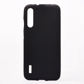 Чехол силиконовый матовый Xiaomi Mi CC9e (черный)