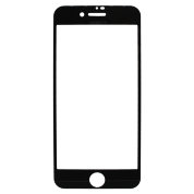 Защитное стекло Apple iPhone 8 (полное покрытие) (тонкое) (черное) (без упаковки)