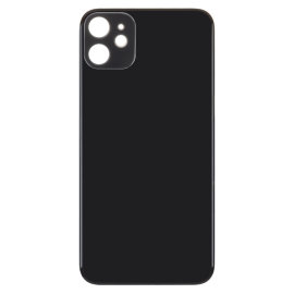Задняя крышка Apple iPhone 11 (стекло) (черная)