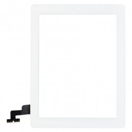 Тачскрин (сенсор) Apple iPad 2 в сборе с кнопкой HOME (белый)