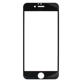 Защитное стекло Apple iPhone 6 (с рамкой) (антибликовое) (черное) (без упаковки)