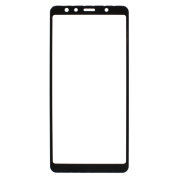 Защитное стекло Samsung A750F Galaxy A7 (2018) (полное покрытие) (черное) (без упаковки)