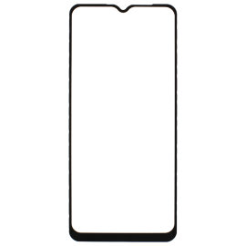 Защитное стекло Oppo A9 (2020) (с рамкой) (черное)