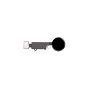 Шлейф Apple iPhone 7 на кнопку HOME в сборе (черный) (заглушка)