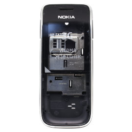 Корпус Nokia 2730c (черно-красный)